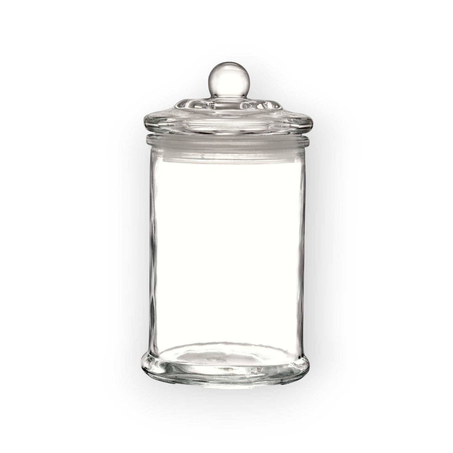 Set 6 Frasco Especiero Brocal Cilindro Vidrio 150ml Cocina Color Transparente