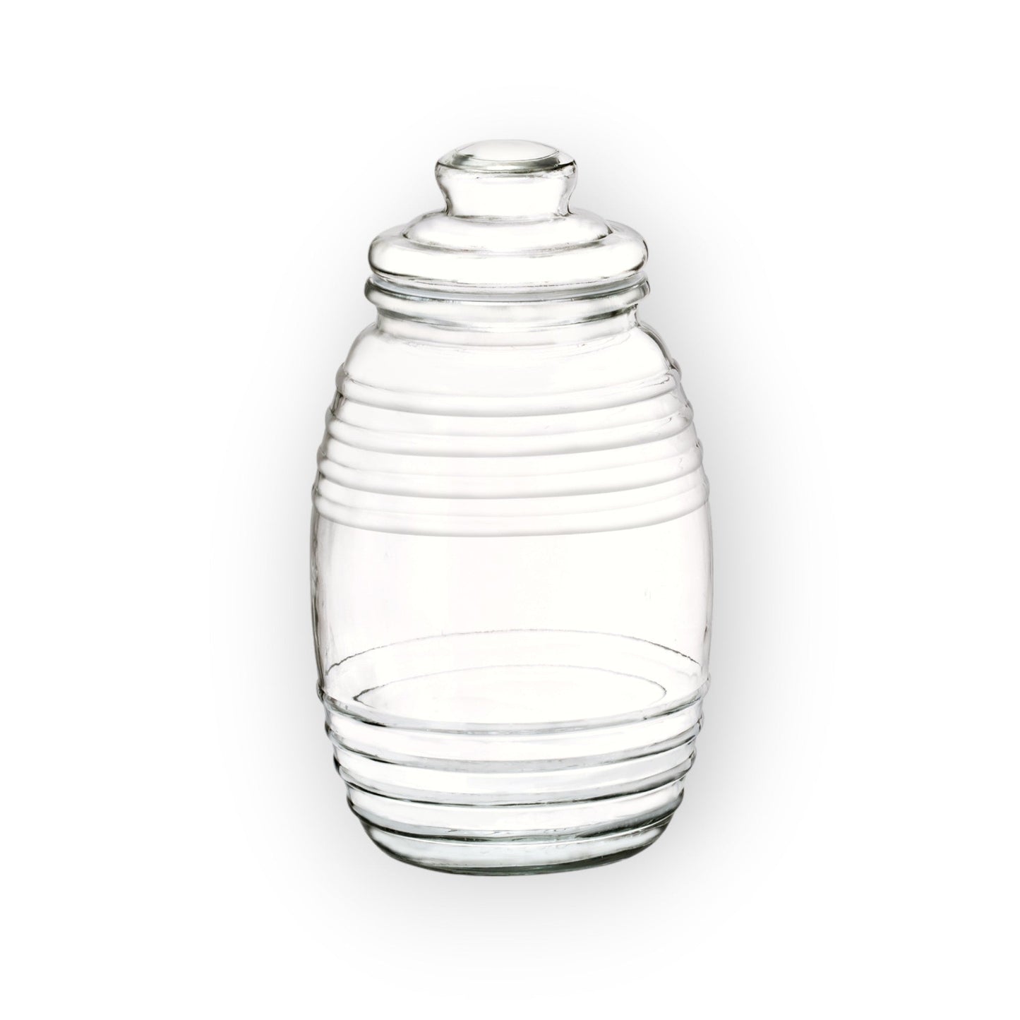 Set 6 Frascos De Vidrio Tarrito Almacenamiento Cocina 1.8l