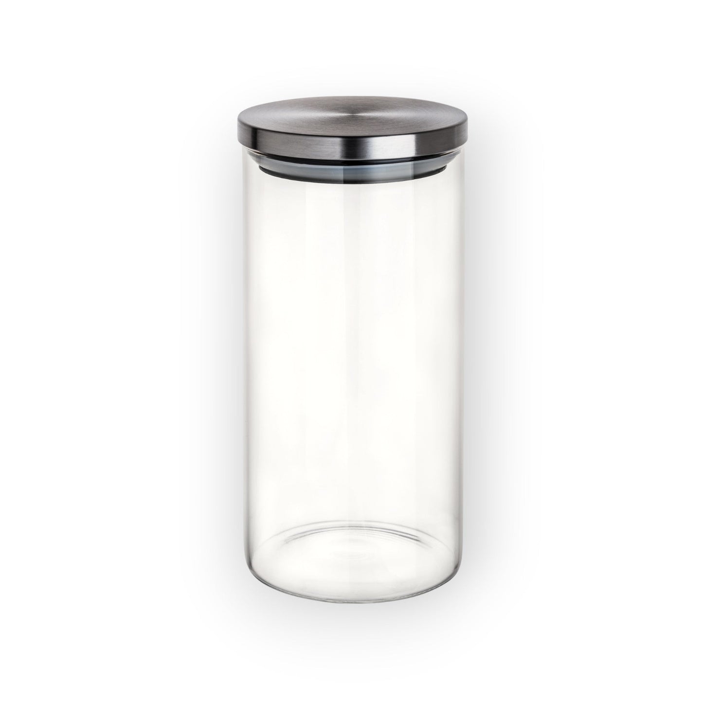 Set 2pz Frasco Especiero Liso De Borosilicato 1.5 L Cocina