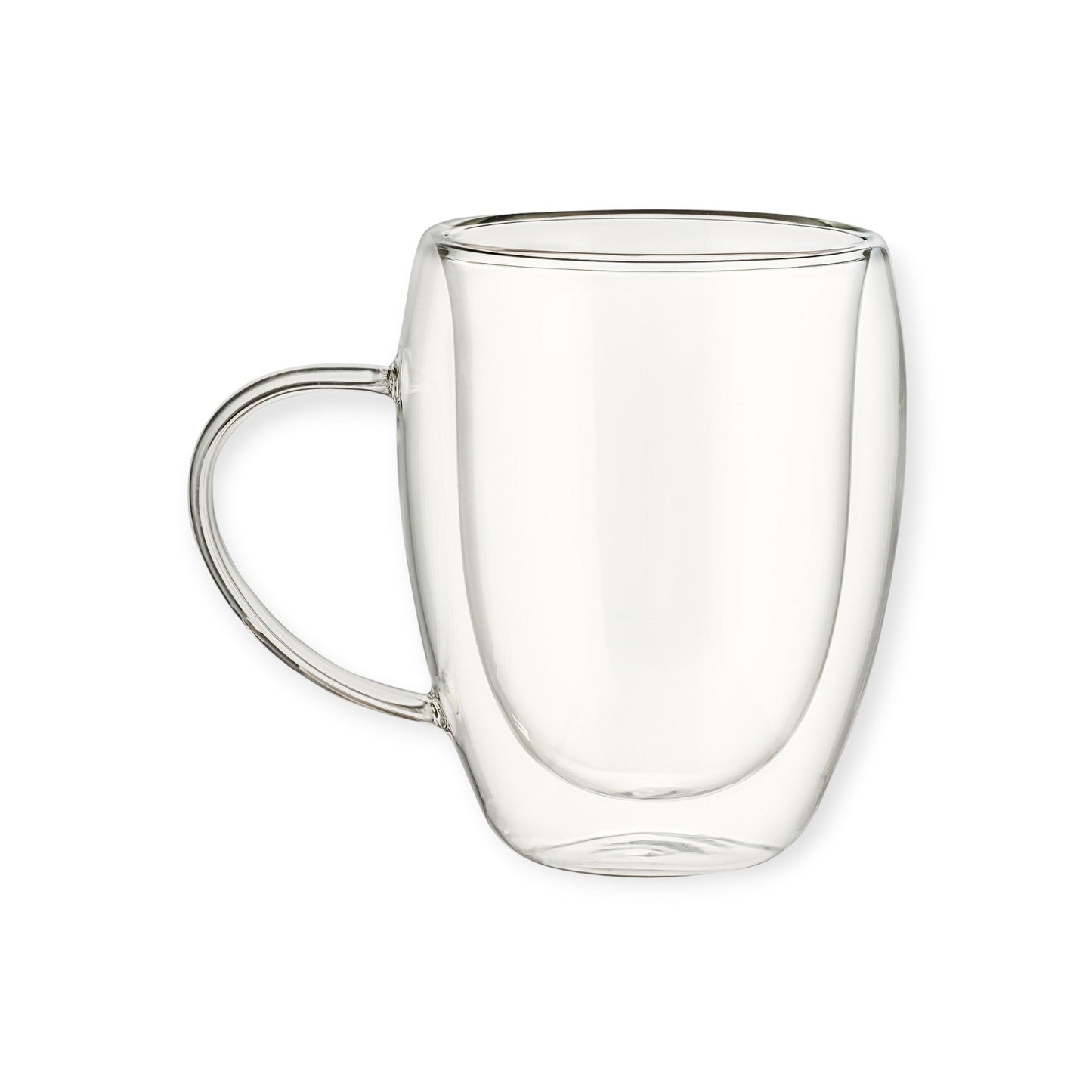 Set 2 Tazas Termicas Doble Pared Borosilicato 350ml