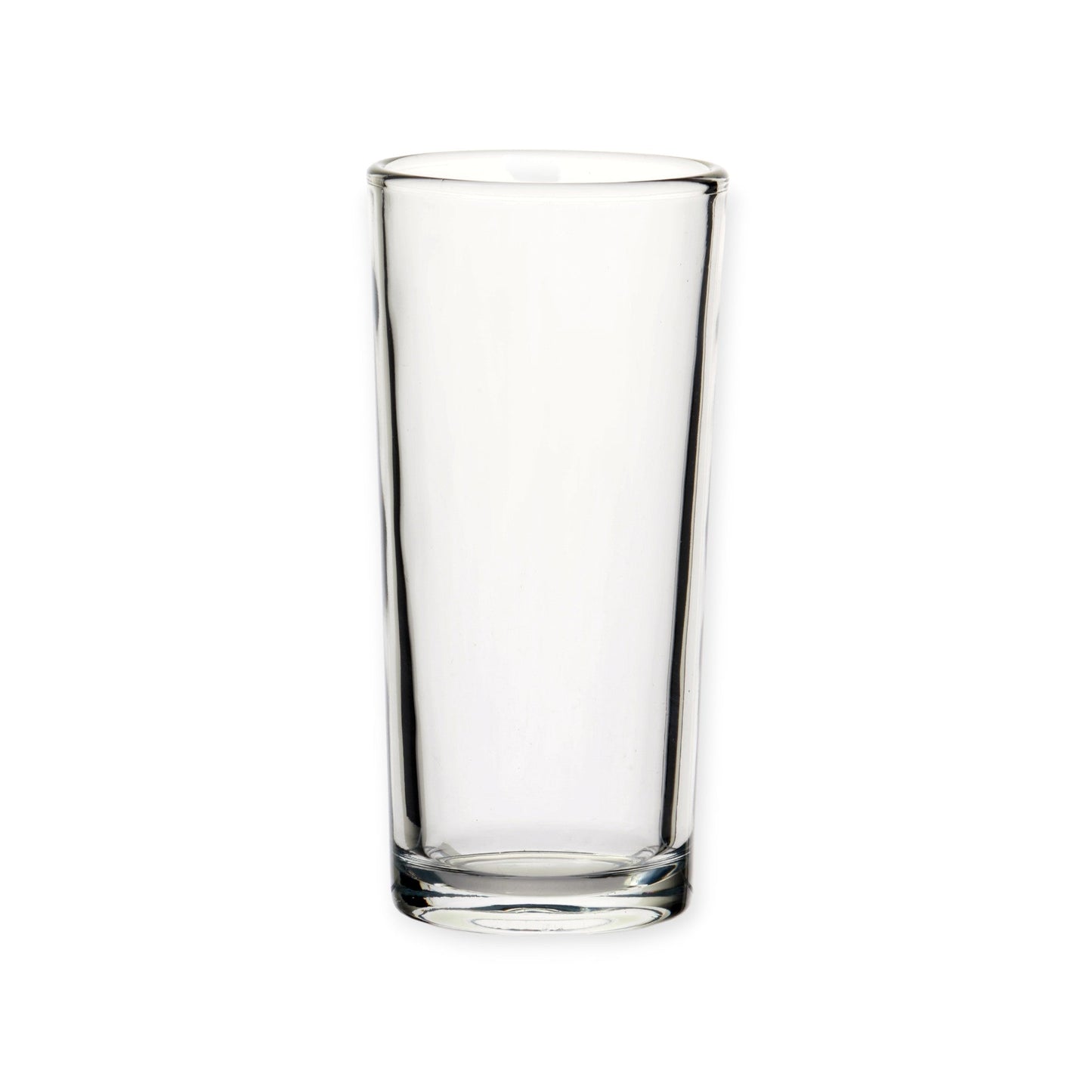 20 Vasos Cuberos De Vidrio Para Banquete Restaurante 280ml Color Transparente