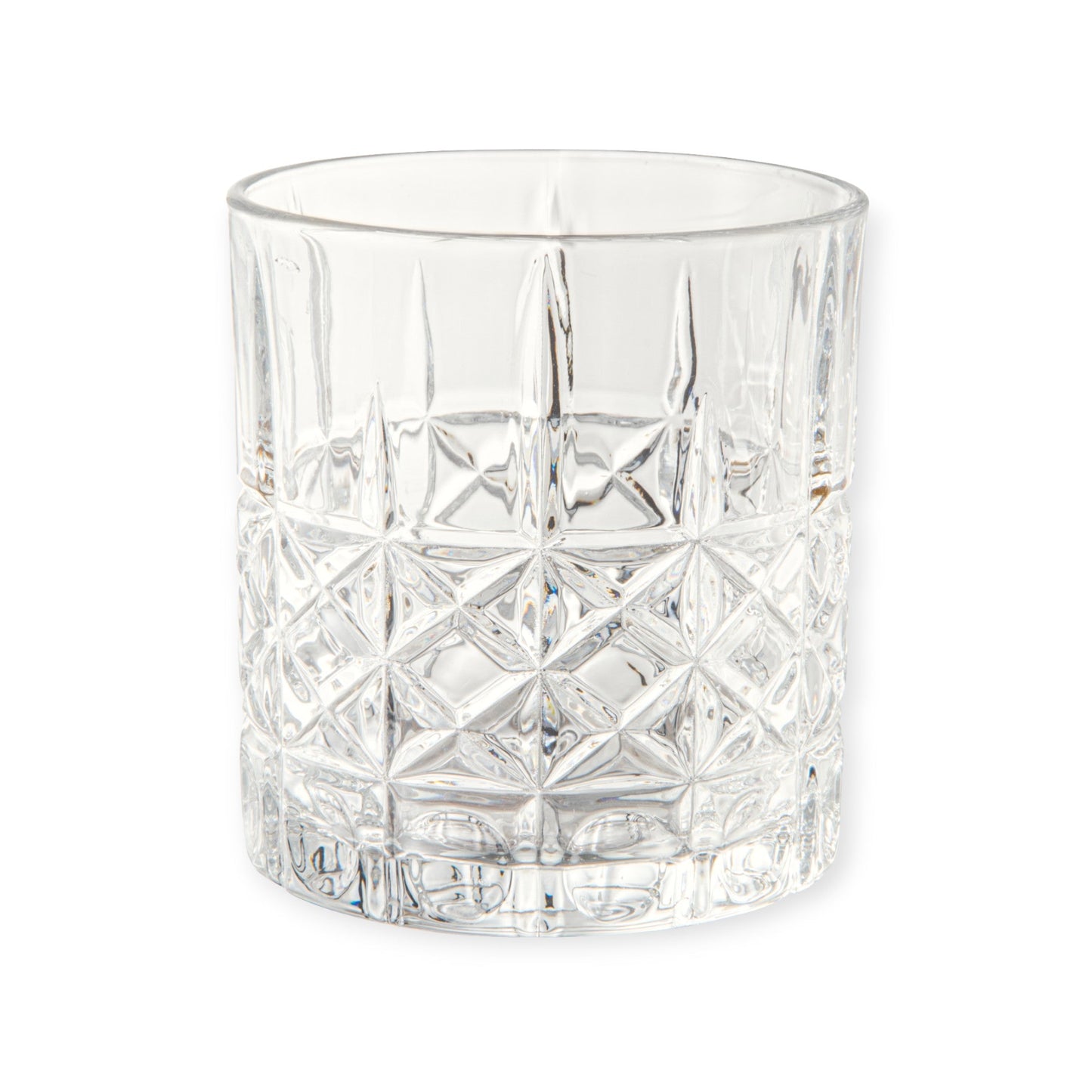 6 Vasos Dof Para Whisky De Vidrio Cristal Labrado 305 Ml Color Magno