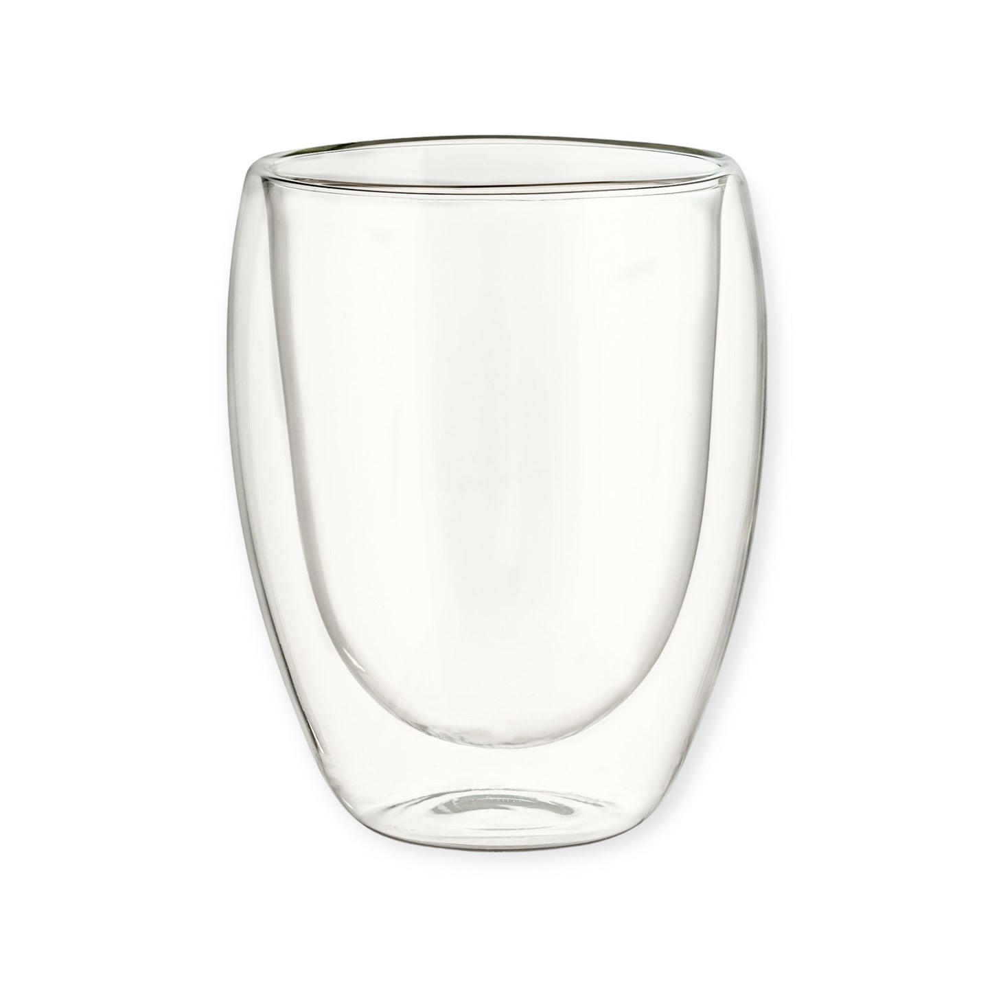 Set 2 Vasos Doble Pared Termico Multiusos Vidrio 360ml