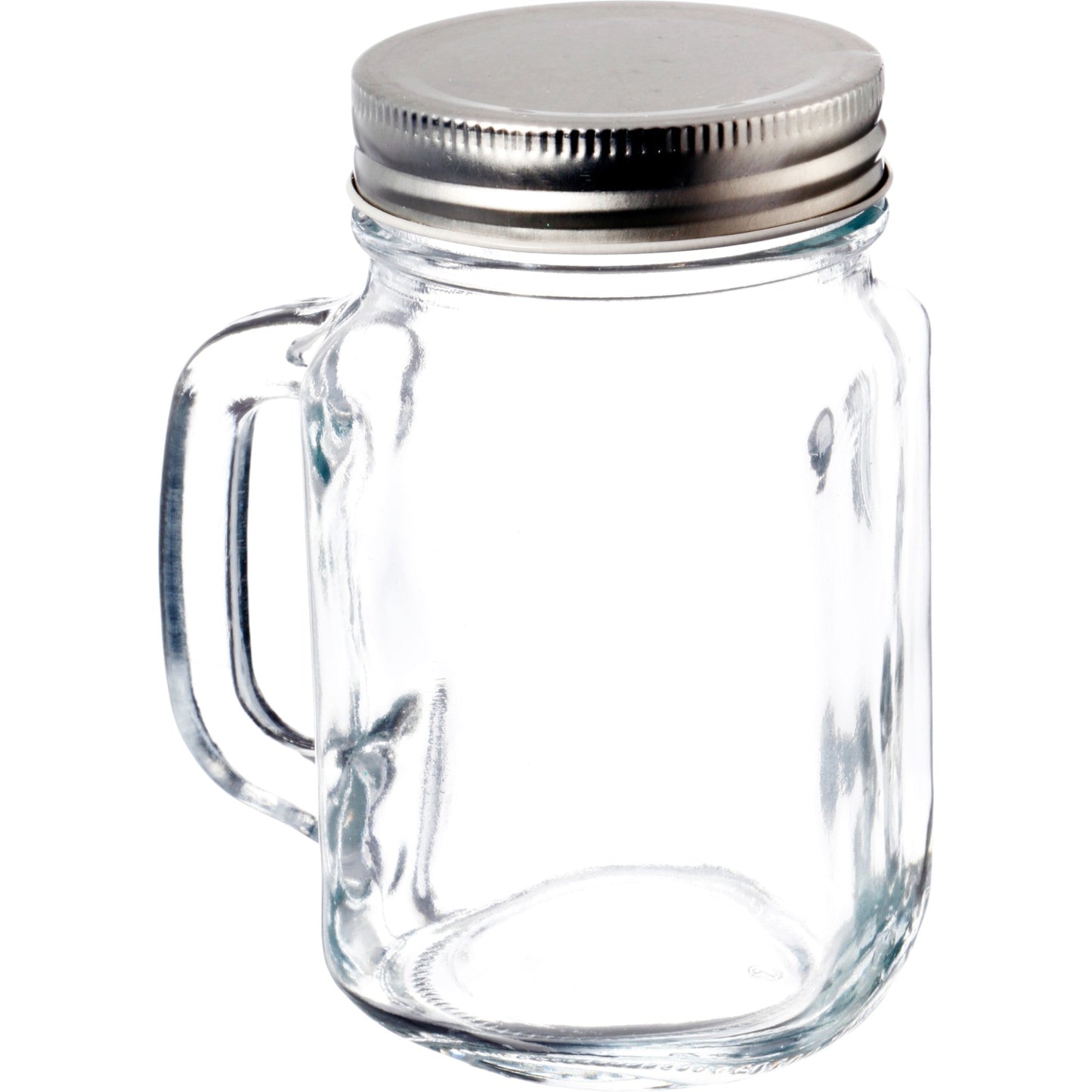 Set 6 Tarros Vaso Mason Jar Liso Vintage Vidrio 480ml C/tapa