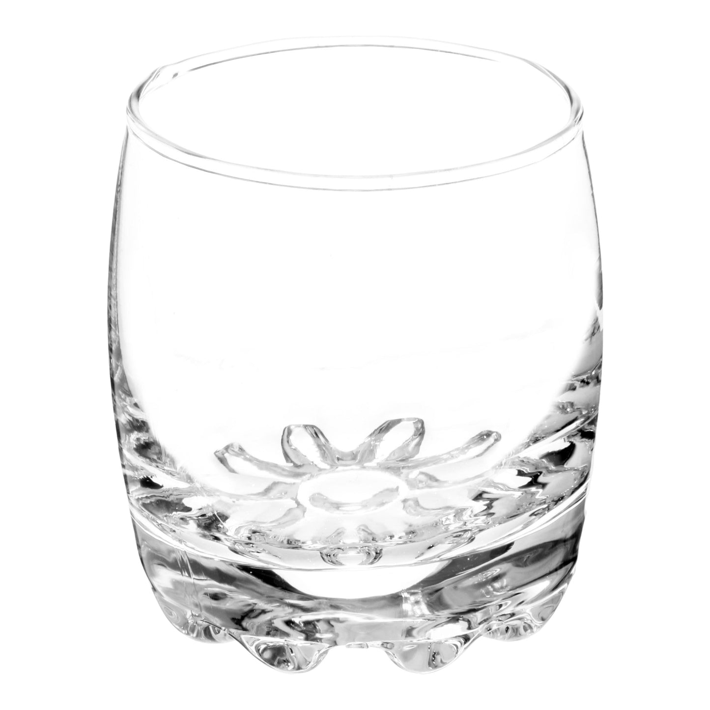 Set 6 Vasos Tequileros Shot Muela Vidrio De 70 Ml Caballito Color Transparente