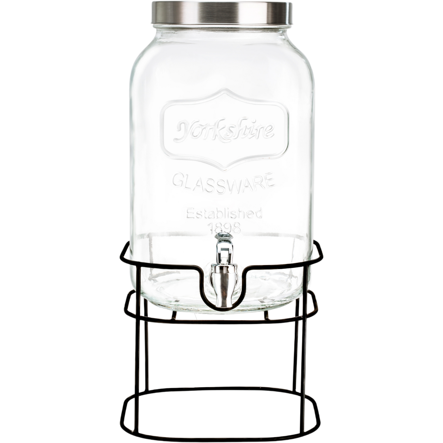 Dispensador Transparente c/Tapa y Base 5L 2807