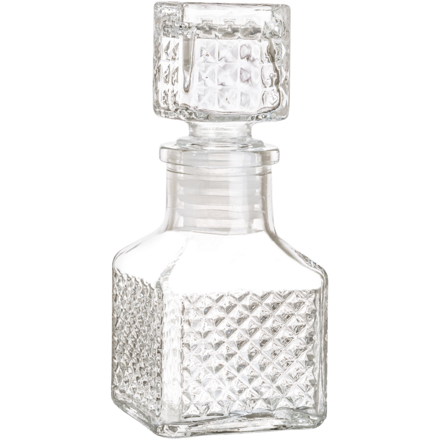 Caja 96 Piezas Licorera De Vidrio Rodas Nano 65 Ml