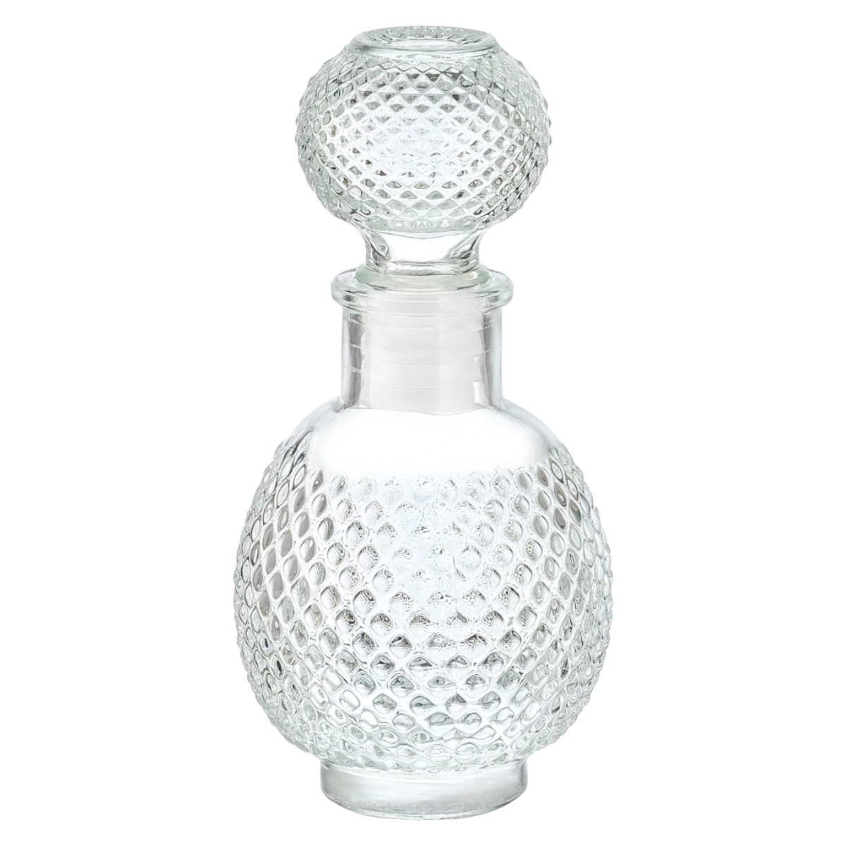 Caja 72 Piezas Licorera Vidrio Labrado Mikonos Mini 120 Ml