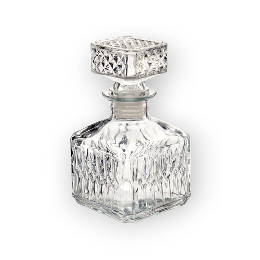 Set 2 Licoreras Decantador Rodas Vino Vidrio Cristal 500ml