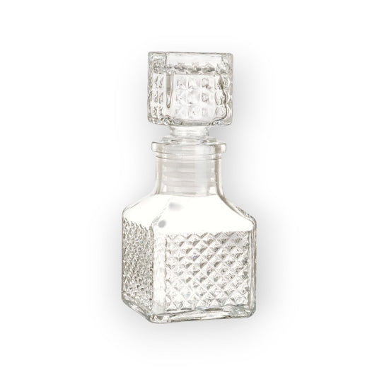 Set 12 Nano Licoreras Botella Rodas Vidrio Cristal 65ml