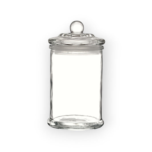 Set 6 Frasco Especiero Brocal Cilindro Vidrio 150ml Cocina Color Transparente