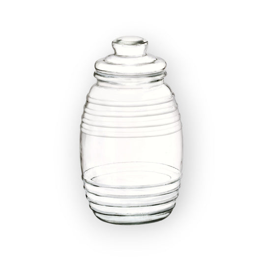 Set 6 Frascos De Vidrio Tarrito Almacenamiento Cocina 1.8l