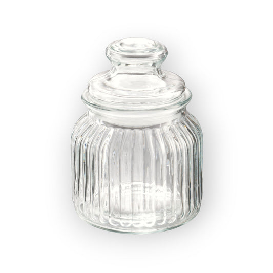 Set 6 Frasco Especiero Astriado Almacenamiento Vidrio 300ml