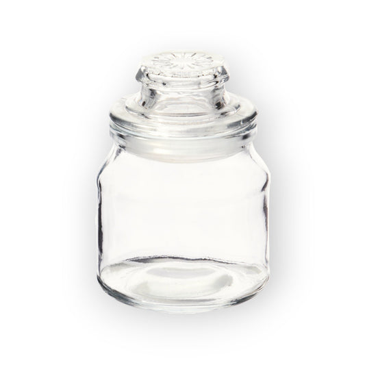 Set 6 Frasco Especiero Redondo Almacenamiento Vidrio 160ml