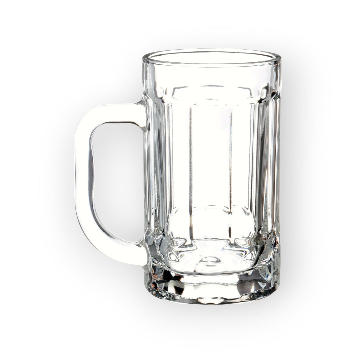 Set 2 Tarros Cerveceros De Vidrio Para Cerveza 380ml Vittori Color Transparente