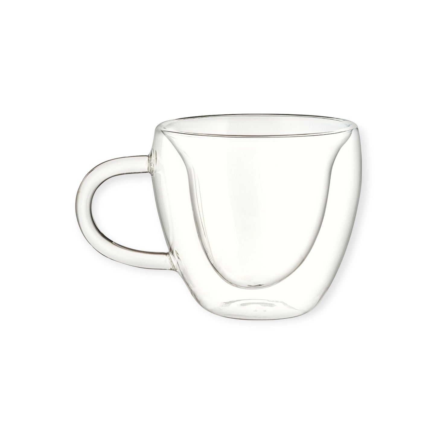 Set 2 Tazas Termicas CorazÇ?Ǭn Doble Pared Borosilicato 250ml