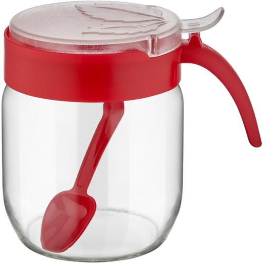 Azucarera c/tapa y cuchara 425ml 2413/2