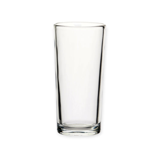 20 Vasos Cuberos De Vidrio Para Banquete Restaurante 280ml Color Transparente