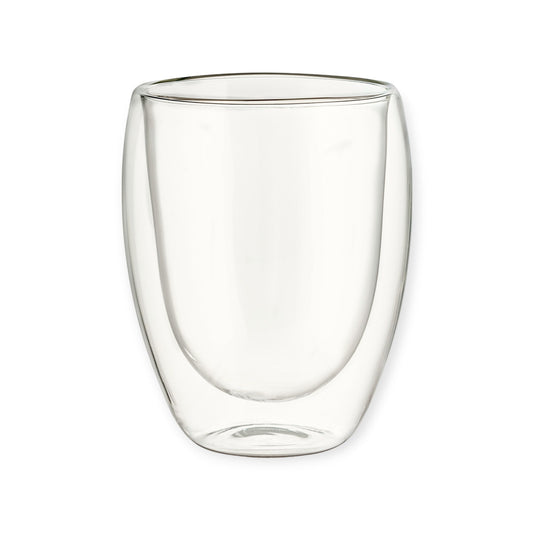 Set 2 Vasos Doble Pared Termico Multiusos Vidrio 360ml