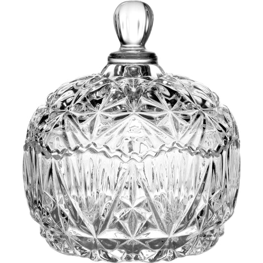 Set 2 Bombonera Dulcero Rocher Vidrio Cristal C/tapa
