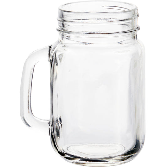 Set 6 Tarros Vaso Frasco Mason Jar Liso Vintage Vidrio 480ml