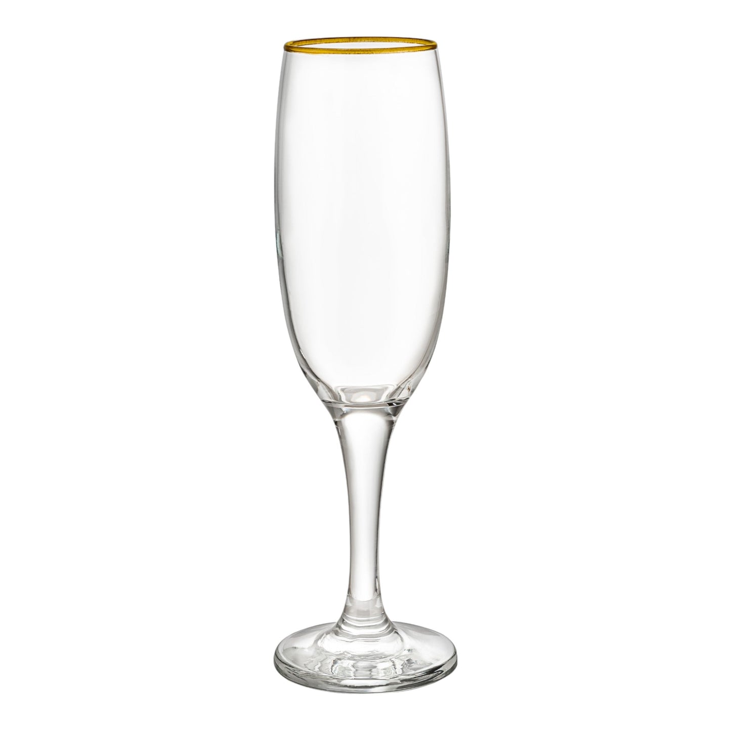Set 6 Copas Flauta Champagne Lav Filo Oro Empire 220ml