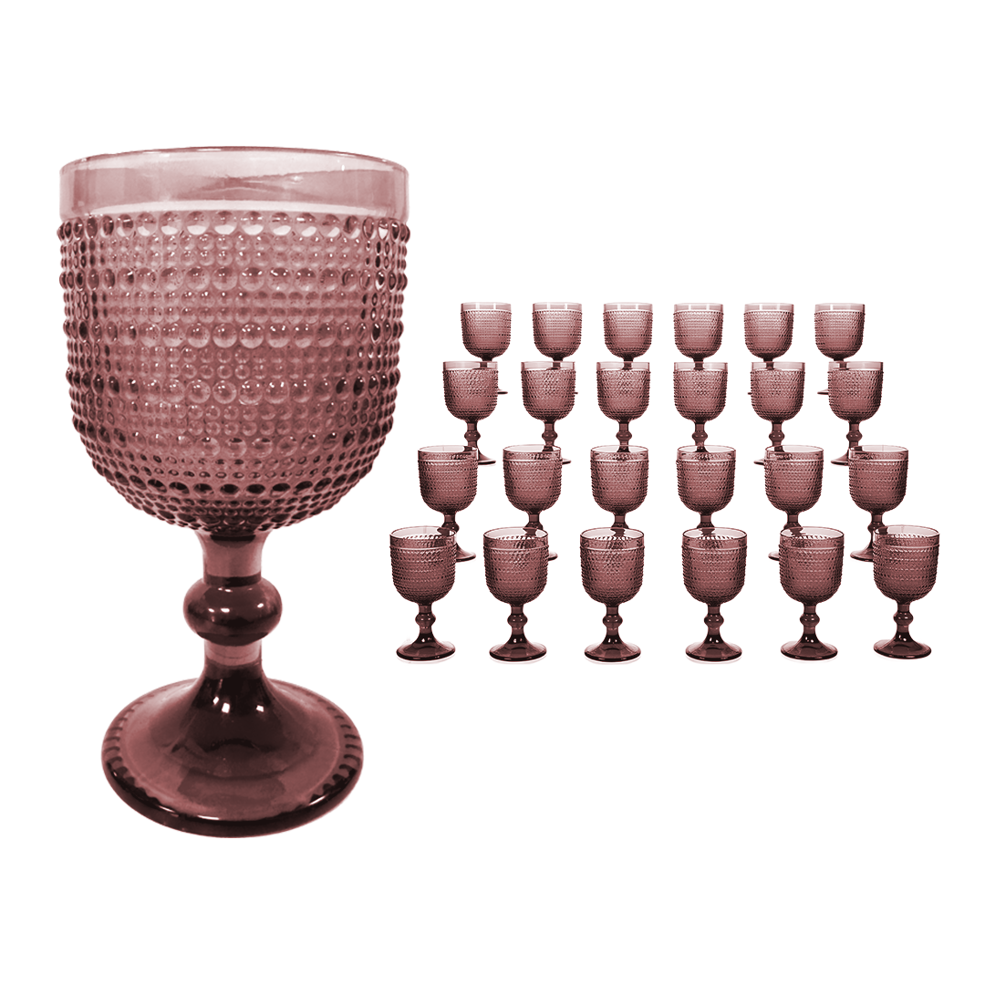 Copa Agua Polka Vidrio para Agua 360ml