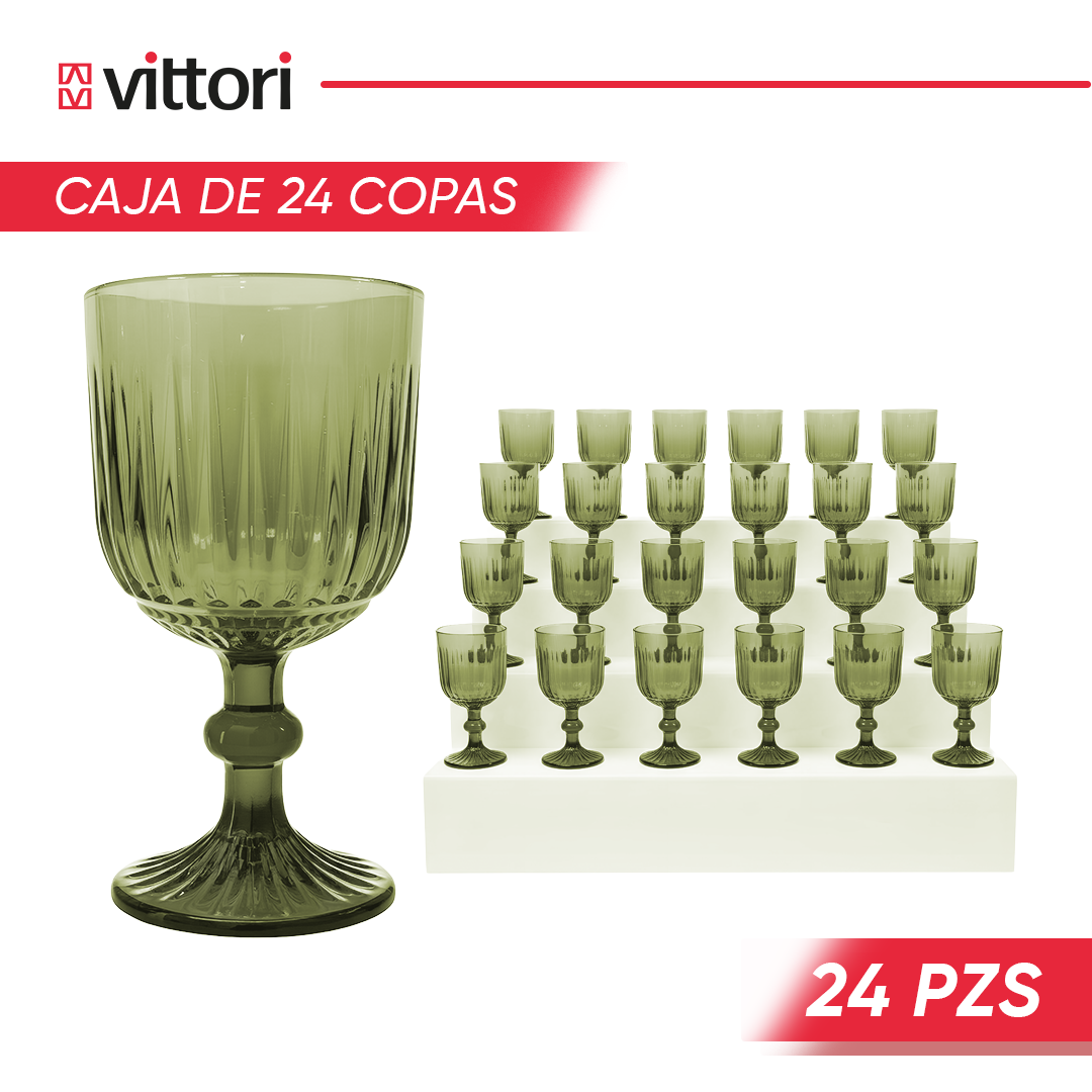 Copa Agua Marsella Vidrio para Agua 360ml