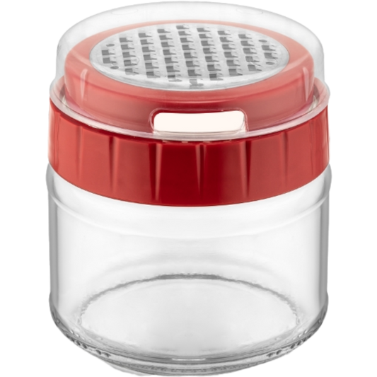 Rallador Vidrio Rojo O Negro 300ml