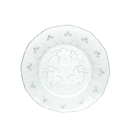 Set 6 Piezas Plato Hondo De Vidrio Maguey Crist. 610 Ml