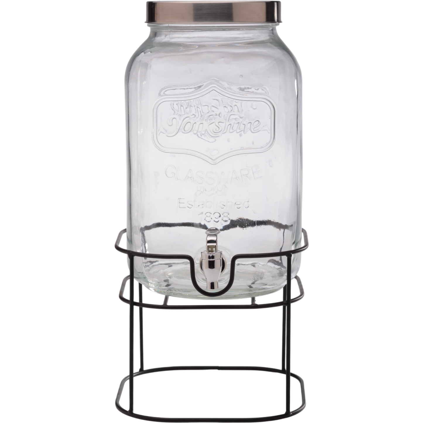 Dispensador Transparente c/Tapa y Base 2806/2