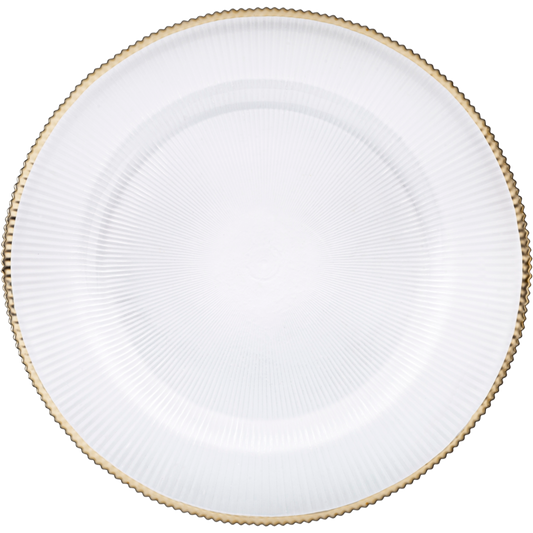 Plato Base Venecia Filo Dorado 2717/12