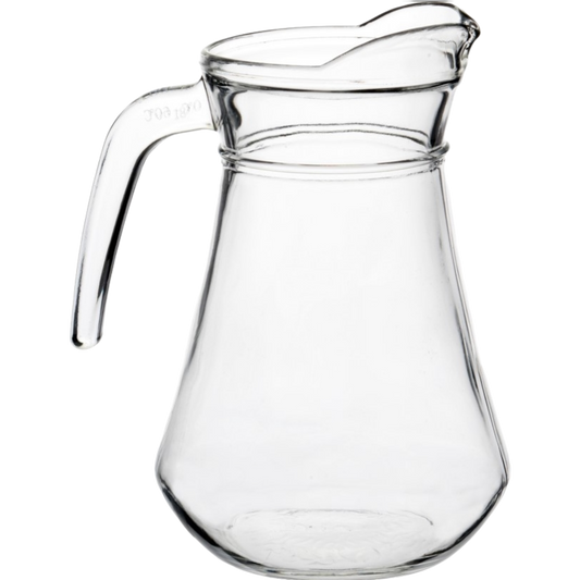Caja 15 Piezas Jarra Aura Vidrio 1.2L