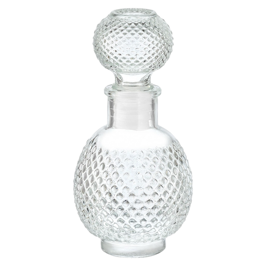 Caja 72 Piezas Licorera Vidrio Labrado Mikonos Mini 120 Ml
