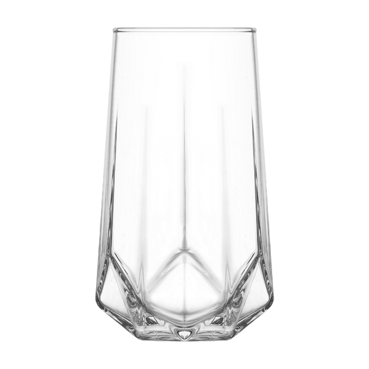 Caja 48 Piezas Vaso Highball LAV Valeria Vidrio 455ml