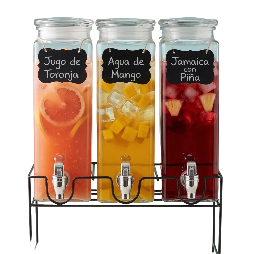 Dispensador Yorkshire Vidrio 2.4L