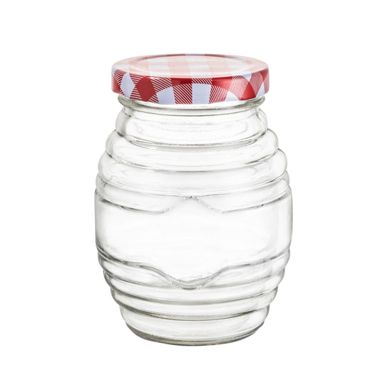 Set 6 Frascos Organizador Especieros Vidrio 190 Ml C/ Tapa