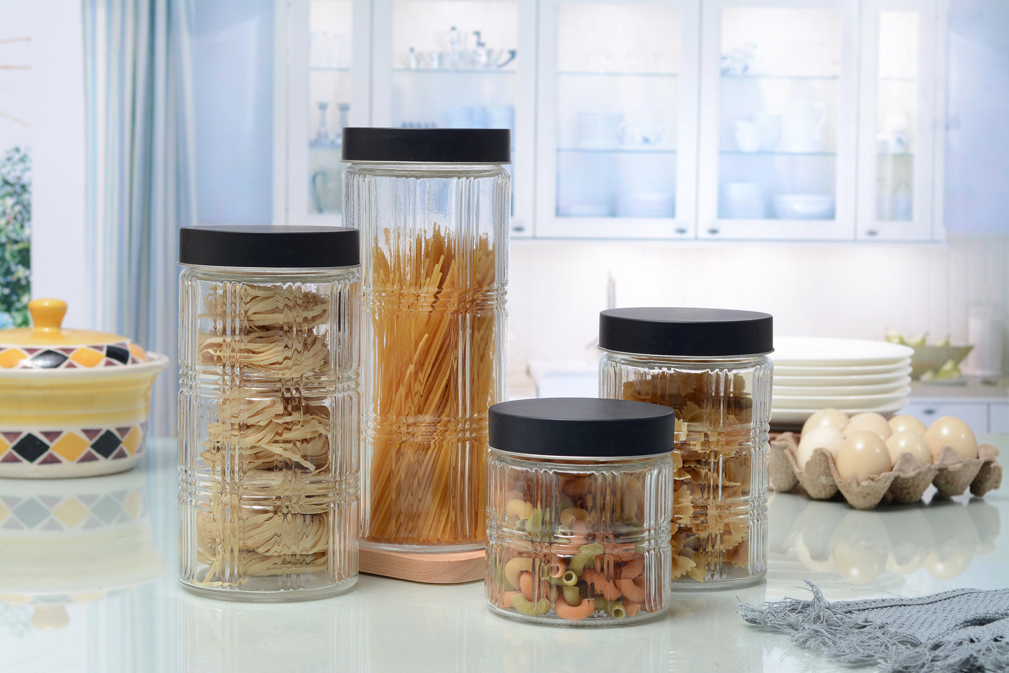 Set Recipientes Betia Vidrio