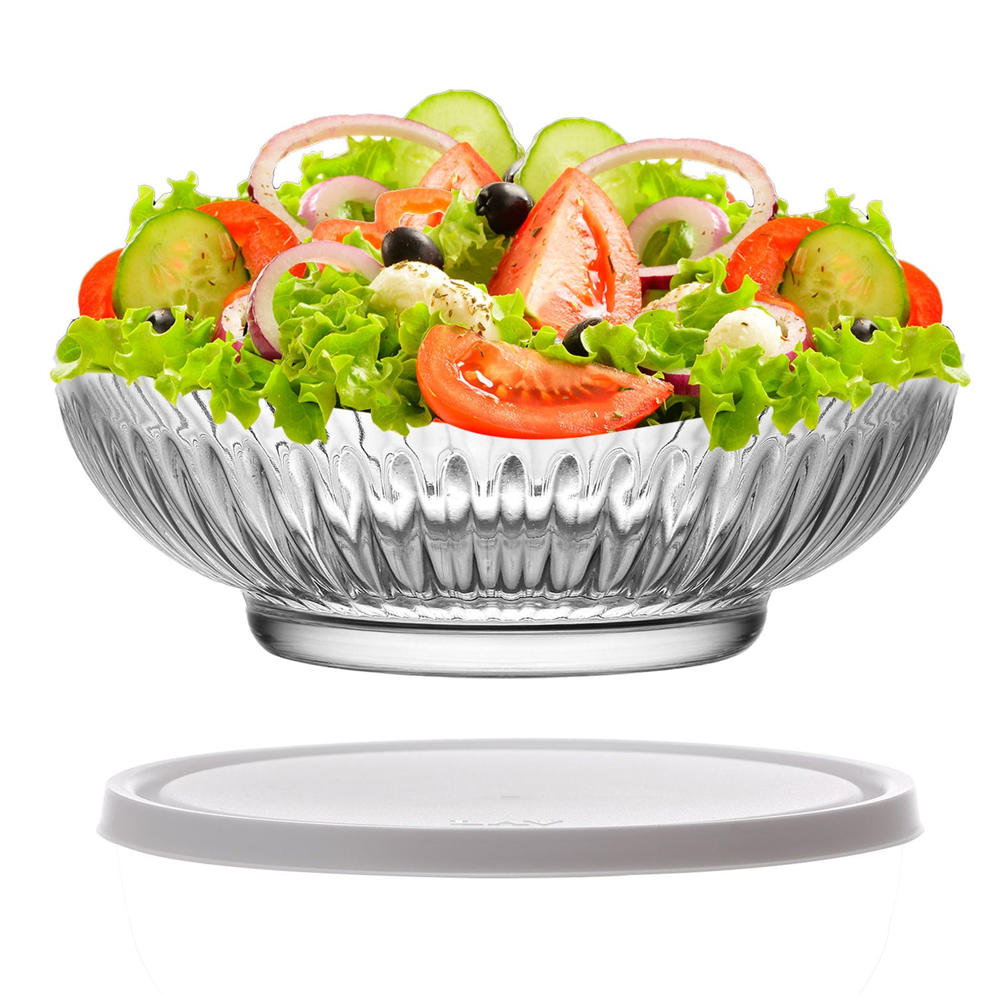 Tazon Bowl de Vidrio LAV Tokio Juego de 6 piezas 600 ml