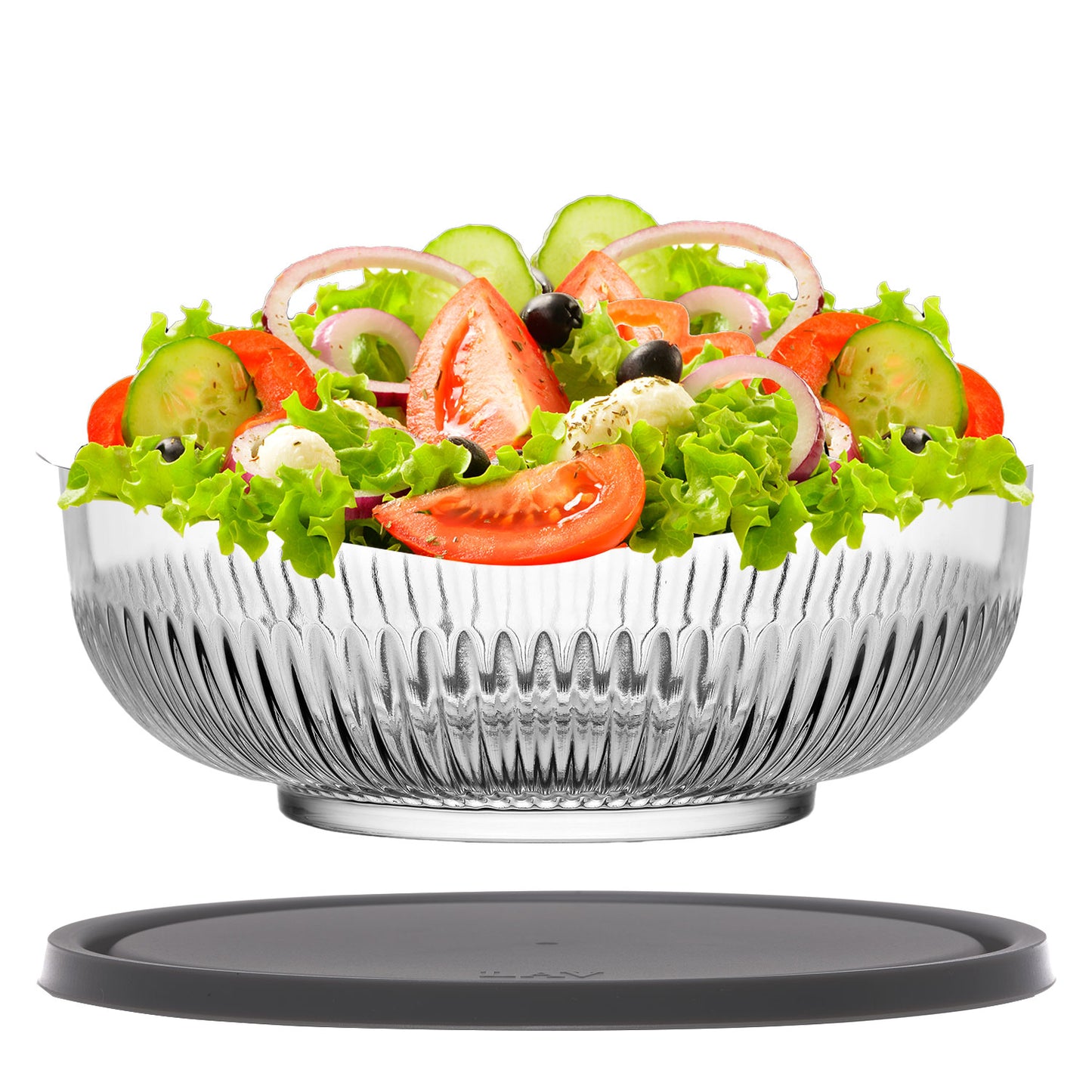 Tazon Grande Bowl de Vidrio con Tapa LAV Tokio 2600 ml
