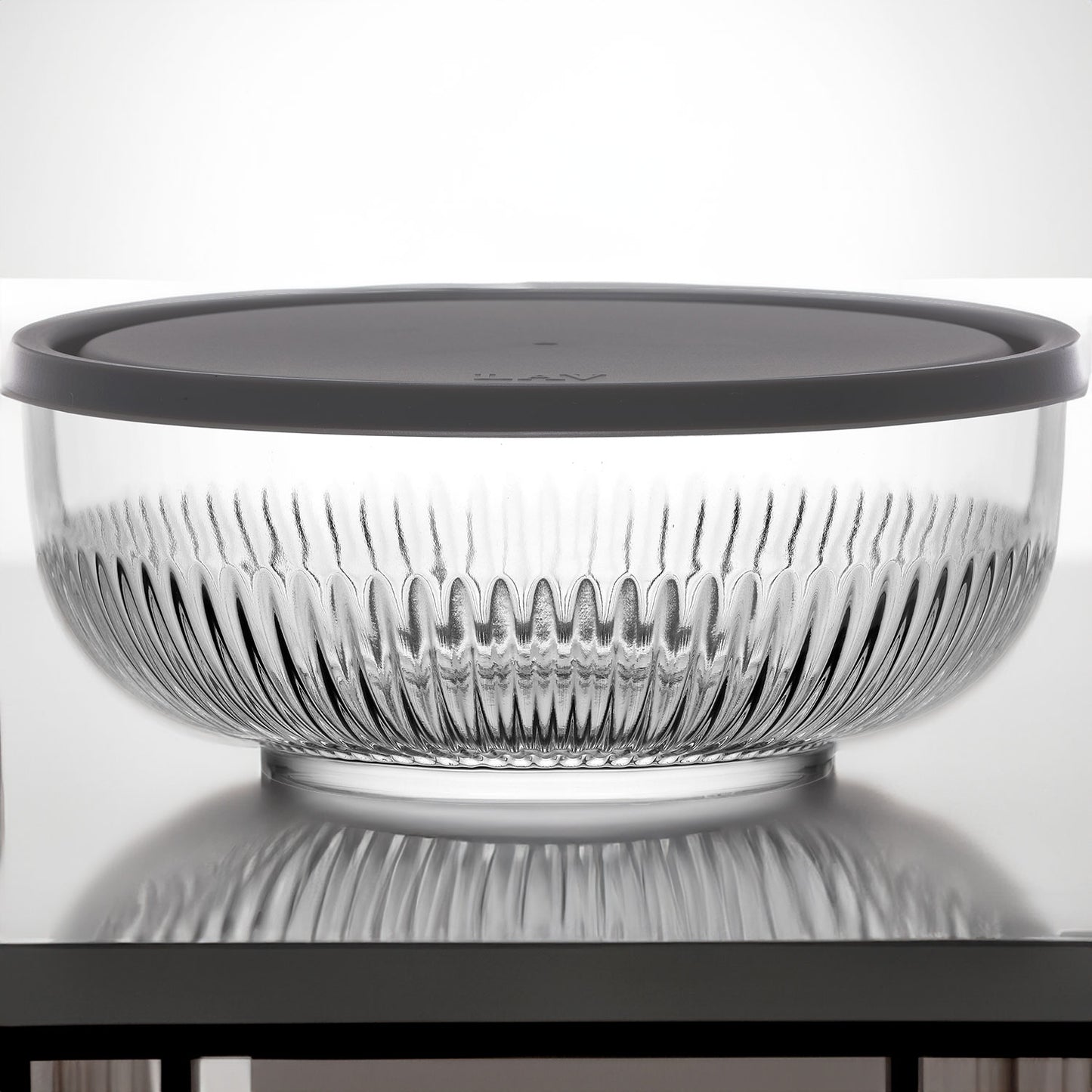 Tazon Grande Bowl de Vidrio con Tapa LAV Tokio 2600 ml
