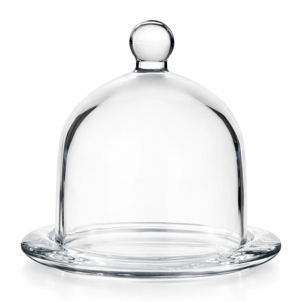 Juego 36 Bomboneras Campana Cristal Capelo 12cm Mayoreo Transparente
