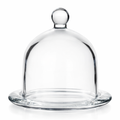 Juego 36 Bomboneras Campana Cristal Capelo 12cm Mayoreo Transparente