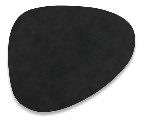 Mantel Individual tapete Rectangular Impreso con diseño Vinilo Mesa Comedor tapetes Lavables Resistentes Fácil de Limpiar para Mesa Cocina Comedor Restaurante (18, Negro)