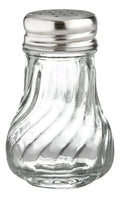 Caja 144 Piezas Salero De Vidrio Espiral 60 Ml