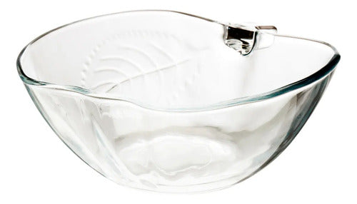 Caja 24 Tazón De Vidrio Dulcero Manzana 335 Ml