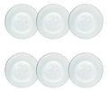 Set Con 6 Piezas Plato Hondo De Vidrio Tulipanes Crist 542 ml