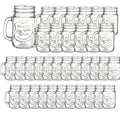Caja Sellada Con 36 Piezas Tarro Mason Jar De Vidrio labrado 480 ml