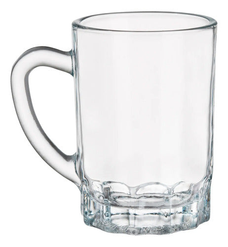 Caja 144 Piezas Tequilero De Vidrio Mini Berlín 80 Ml