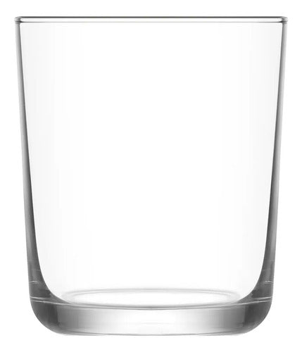 Juego de 6 Vasos LAV Assos Vidrio Cristal 360 ml Para Cocina Banquetes Fiestas